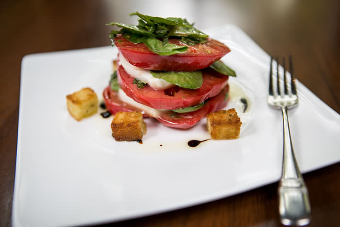 Caprese with fresh tomatoesth