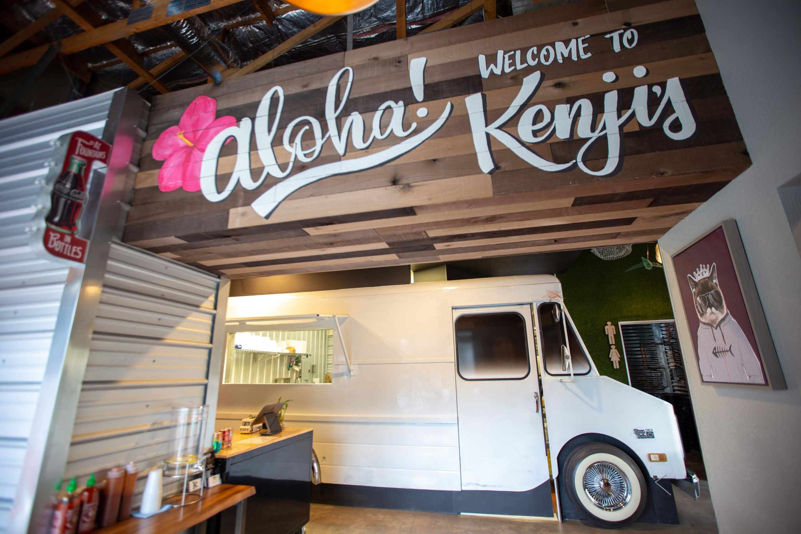 Kenjis storefront location in Reno maintains its food truck vibe