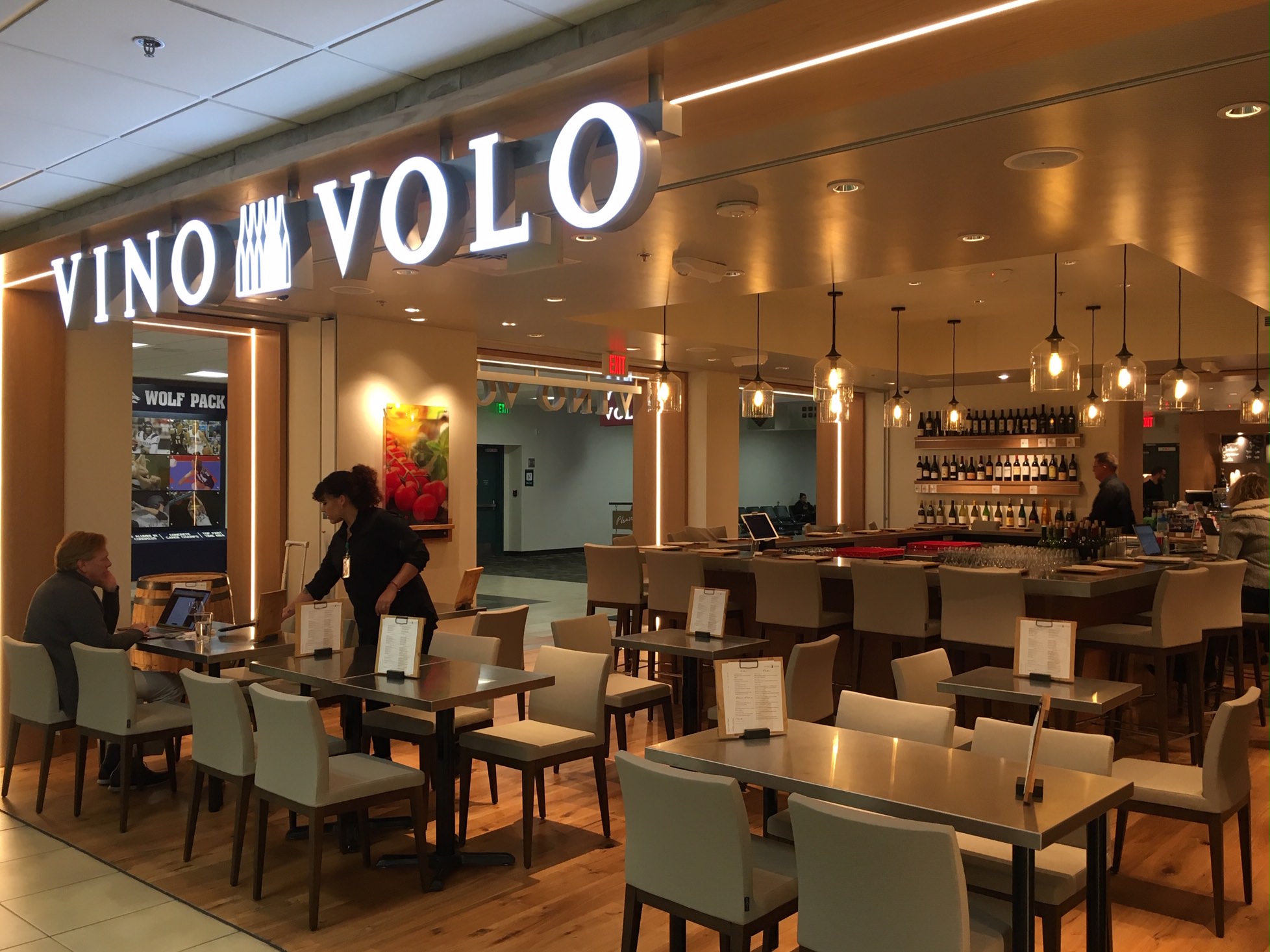 Vino Volo in the Reno Tahoe International Airport