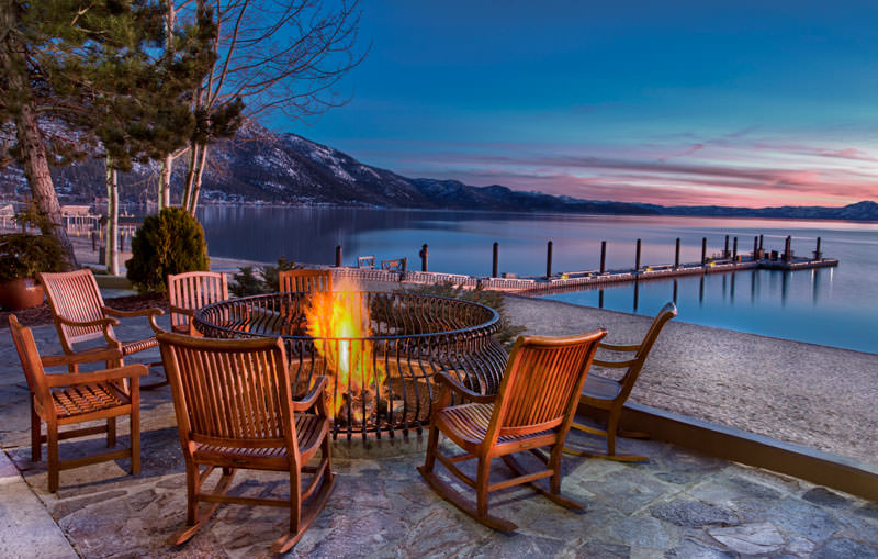 web Hyatt Regency Lake TahoeFirepit By Lake