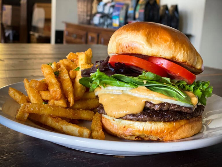Revision Beer Cheese burger from Old Granite Street Eatery in Reno. Photo by Jaci Goodman