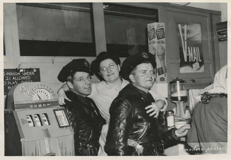 web The Wigwam Cafe police 1946