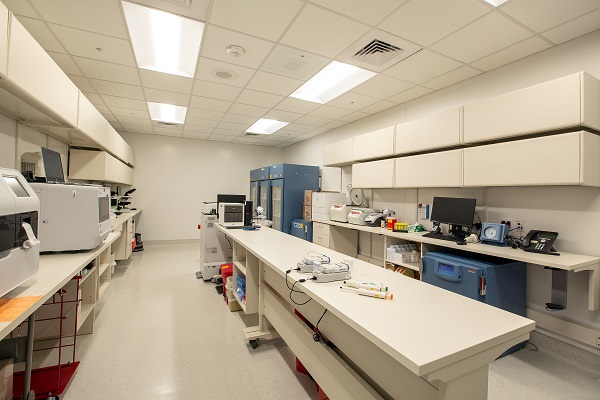 Onsite lab interior