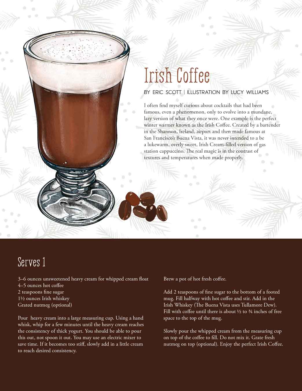 Drinks 2021 · Irish Coffee