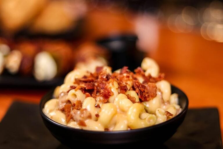 Fried Bacon Mac and Cheese