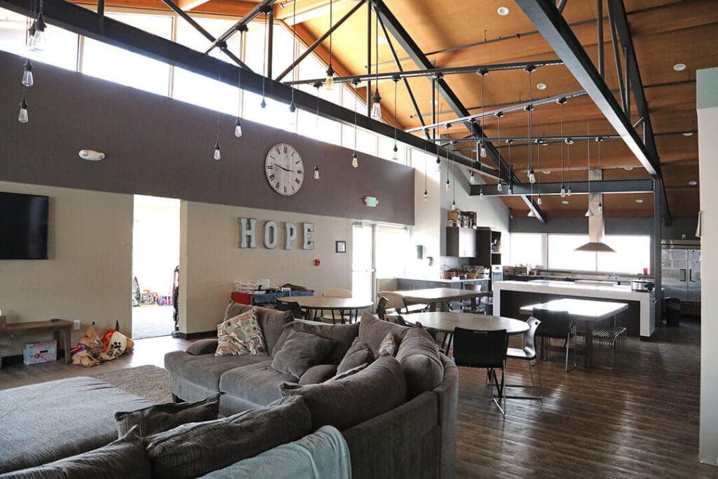 Interior of the Redfield Residence at STEP2a