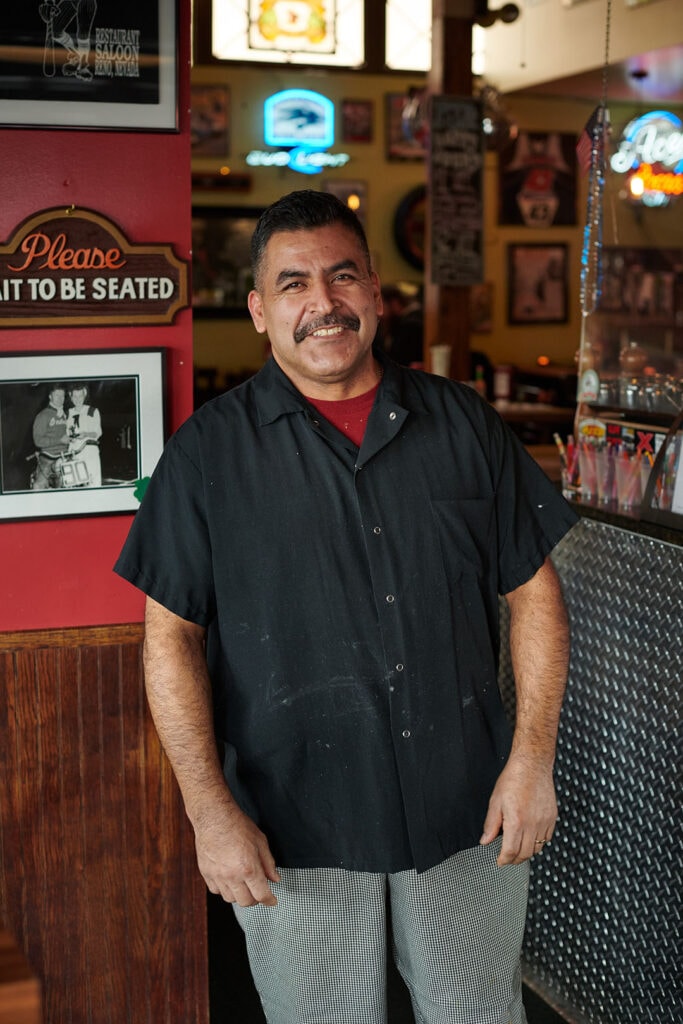 Chef Victor Novarro has worked at PJ’s for 28 years