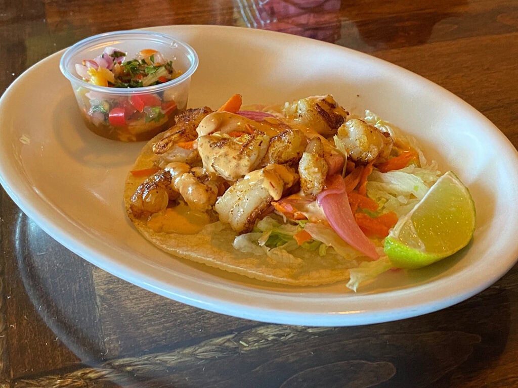 Baja-style taco at Chihuahua’s in South Reno. Photo by Jessica Santina