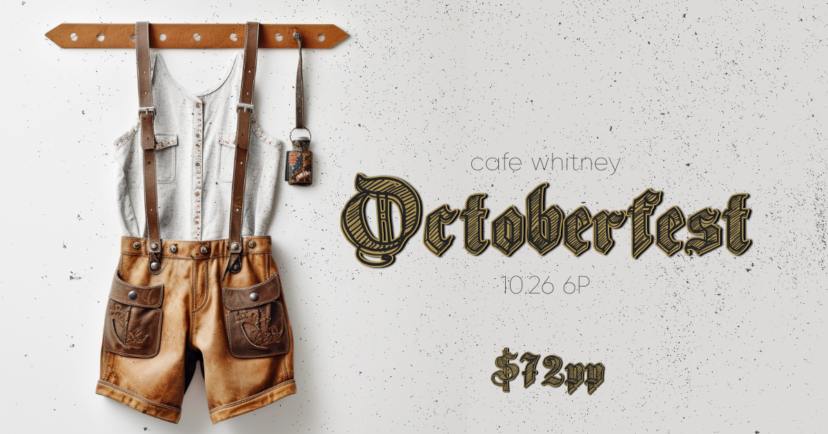 Café Whitney Octoberfest