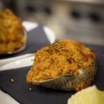 Cucino Lupo stuffed clams. Photo courtesy of Daniel Muller, executive chef at Liberty Food & Wine Exchange in Reno