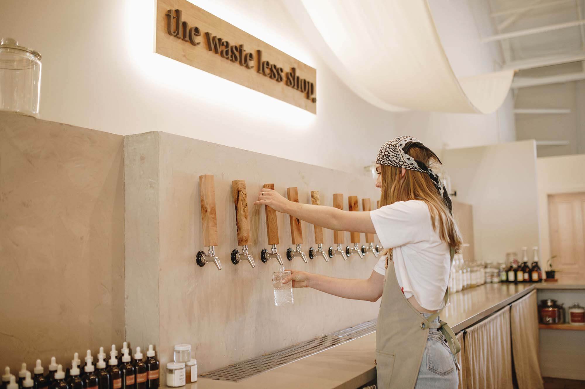 The Waste Less Shop in Reno. Photo by Lora Wagener Co.