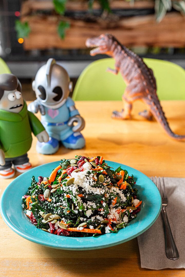The Highway to Kale salad at Laughing Planet. Photo by Olga Miller