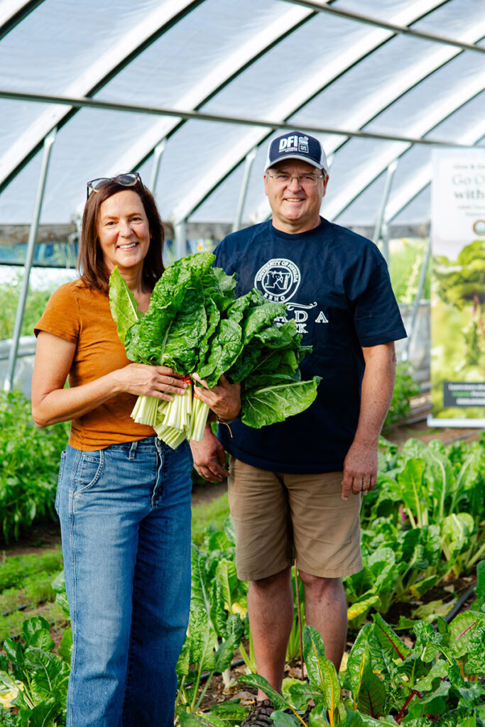 Jill Moe and Rob Holley head up the Grow Organic Nevada program