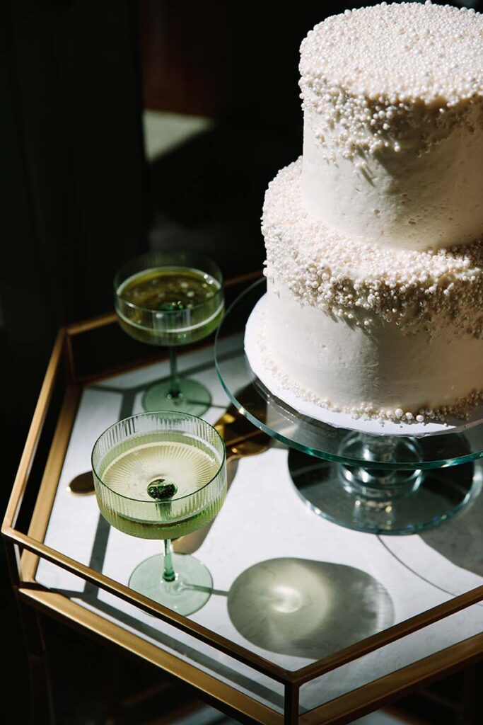 Scene from the wedding of Summer Rush and Kevin Deitz at a private venue. Cake by Delicious Designs. Catering by Blend Catering Reno. Planning by Once Upon a Time Events. Photo by Courtney Aaron