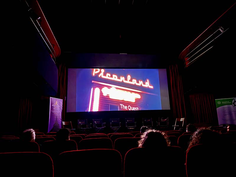 Piconland plays at Club de l'Etoile Cinema in Paris, France, during the 2023 Ethnografilm Film Festival