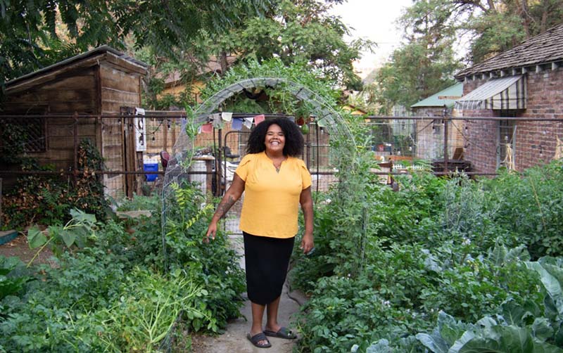 Lily Baran tackles food insecurity through Hampton House Garden Project