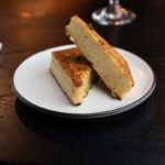 Chef Will Brunk’s polenta cake. Photo by Jeff Freeman