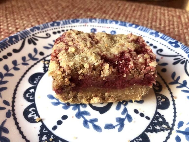 Raspberry Bars. Photo by Kristin Link