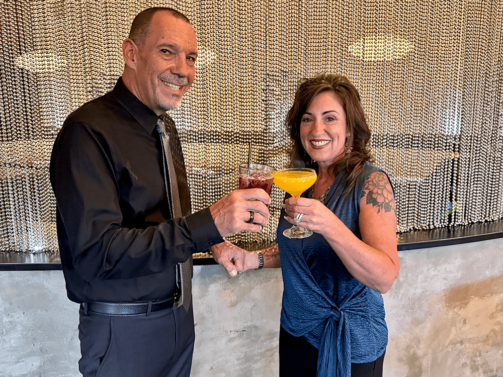 Doug & Eric Clark, owners of Bistro 7. Photo by Jaci Goodman