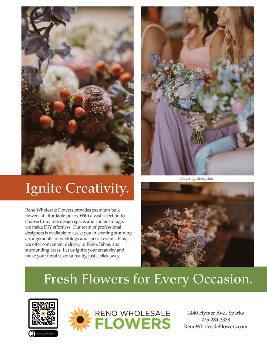 Reno Wholesale Flowers Ad