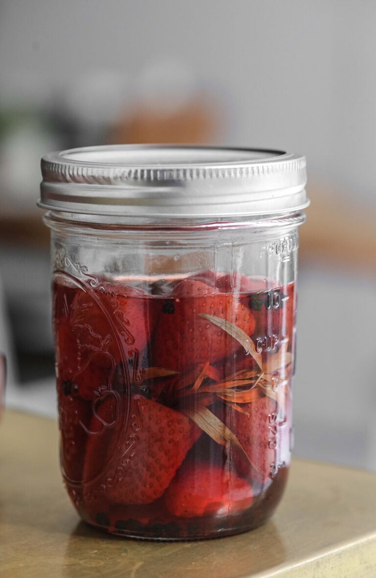 Pickled Strawberries