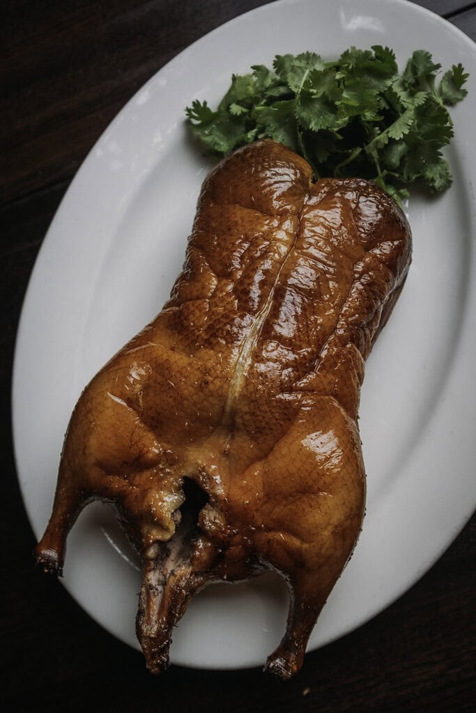 Peking duck at Kwok’s Bistro in Reno