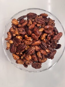 Spiced Maple Mixed Nuts. Photo by Jaci Goodman